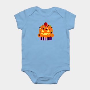 Halloween Cupcake Baby Bodysuit